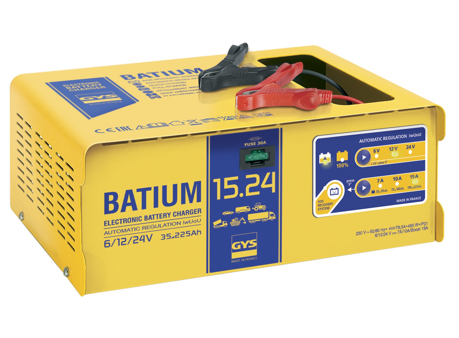 Ldtjs BATIUM 15.24 6/12/24V 7/10/15A Pb